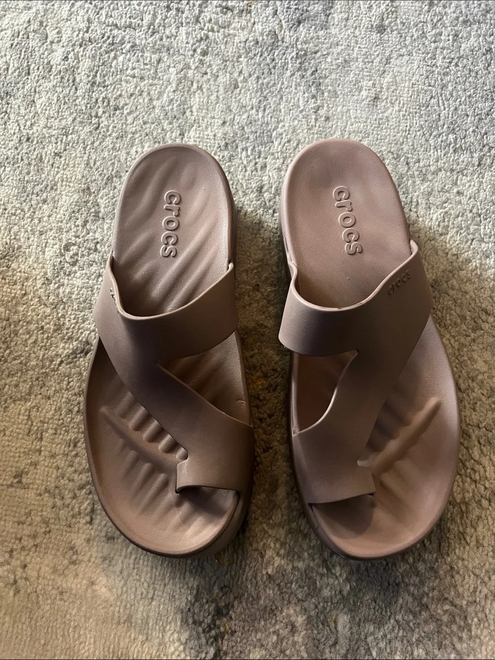 Crocs Getaway Platform Sandal Truffle 7